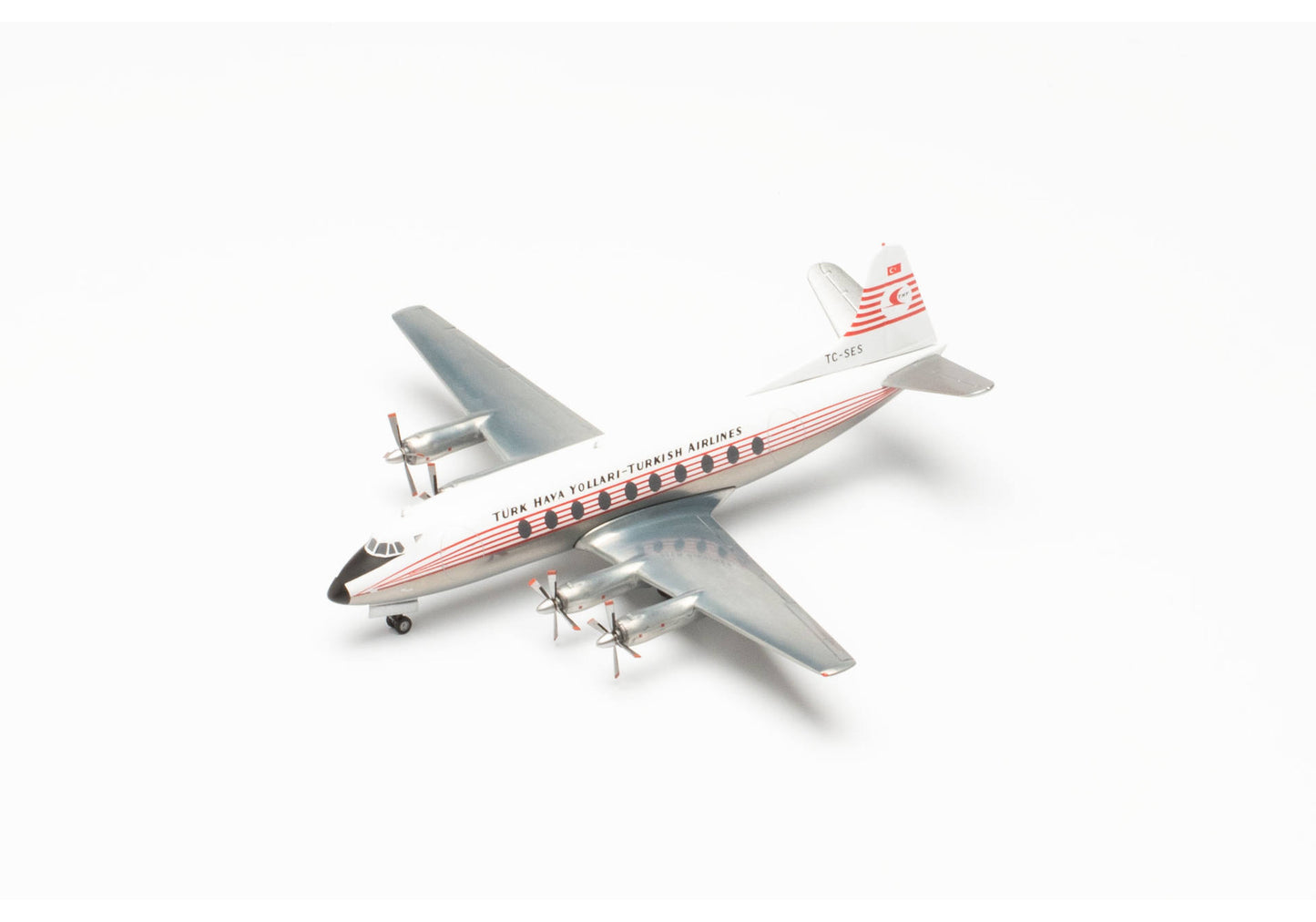 1/200 Turkish Airlines Vickers Viscount 700 TC-SES