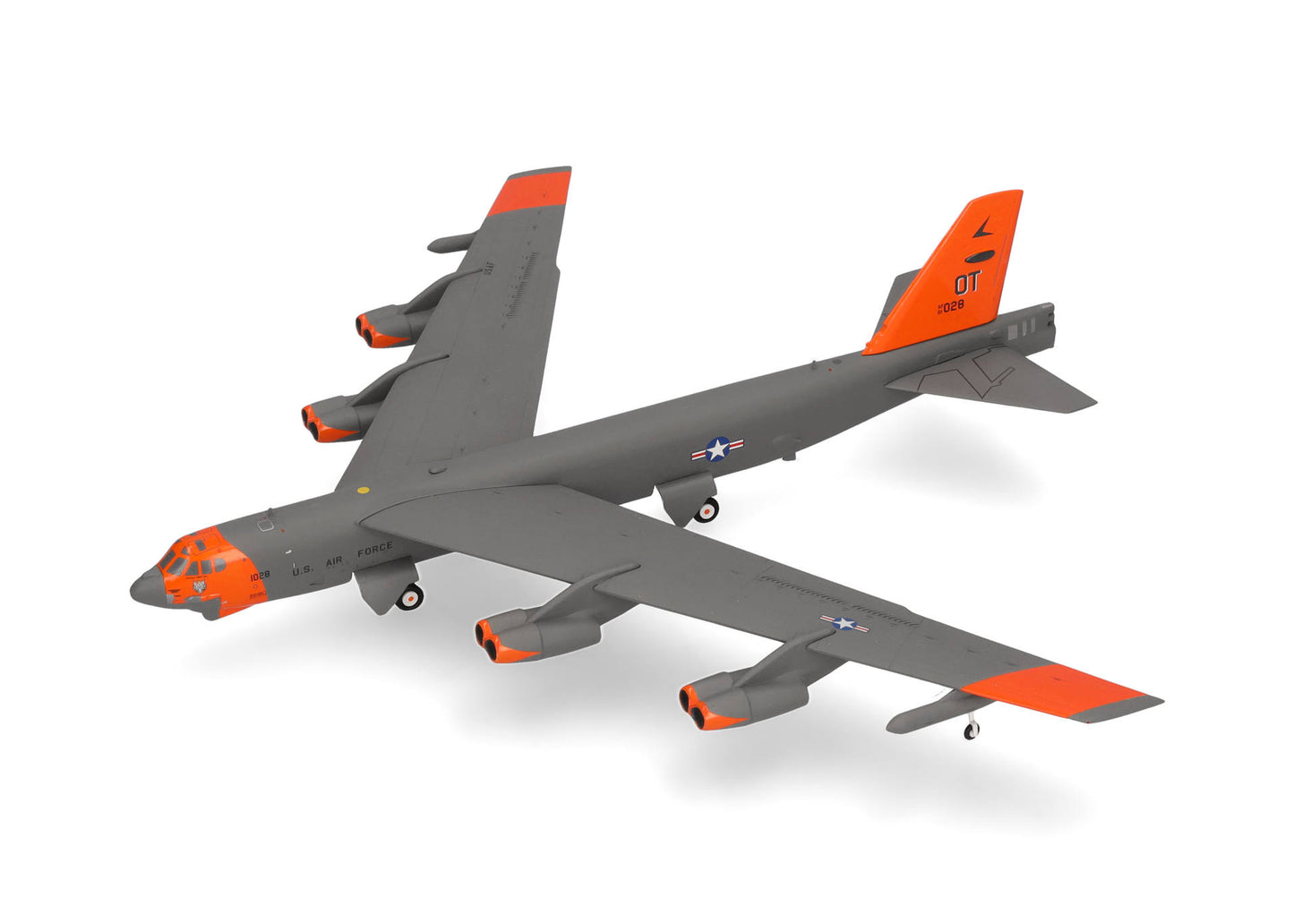 1/200 U.S. Air Force Boeing B-52H Stratofortress 49th Test and Evaluation Sqn "Test Orange" Livery 61-0028