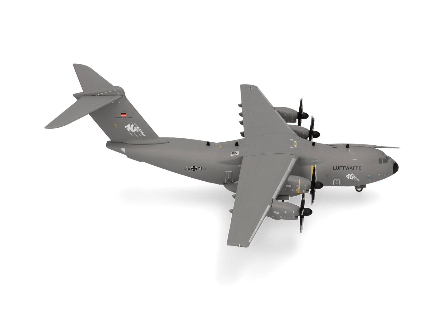 1/200 Luftwaffe Airbus A400M Atlas LTG62 / Air Transport Wing 62 Wunstorf "10 Jahre A400M" 54+01