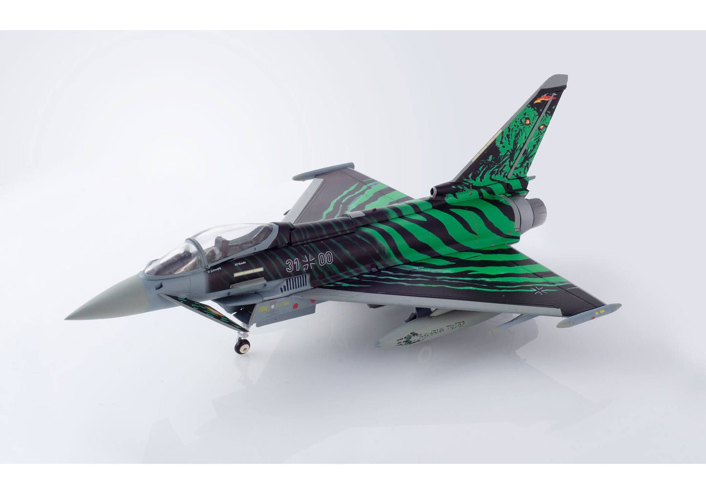 1/72 Luftwaffe Eurofighter Typhoon TaktLwG 74 NATO Tiger Meet 2018 Poznan-Krzeslny Air Base "Ghost Tiger" 31+00