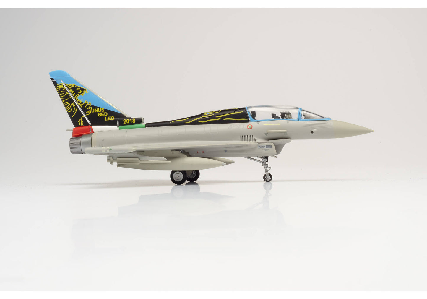 1/72 Italian Air Force Eurofighter Typhoon Twin-Seat 20° Gruppo 100th Anniversary Grosseto Air Base MM55168