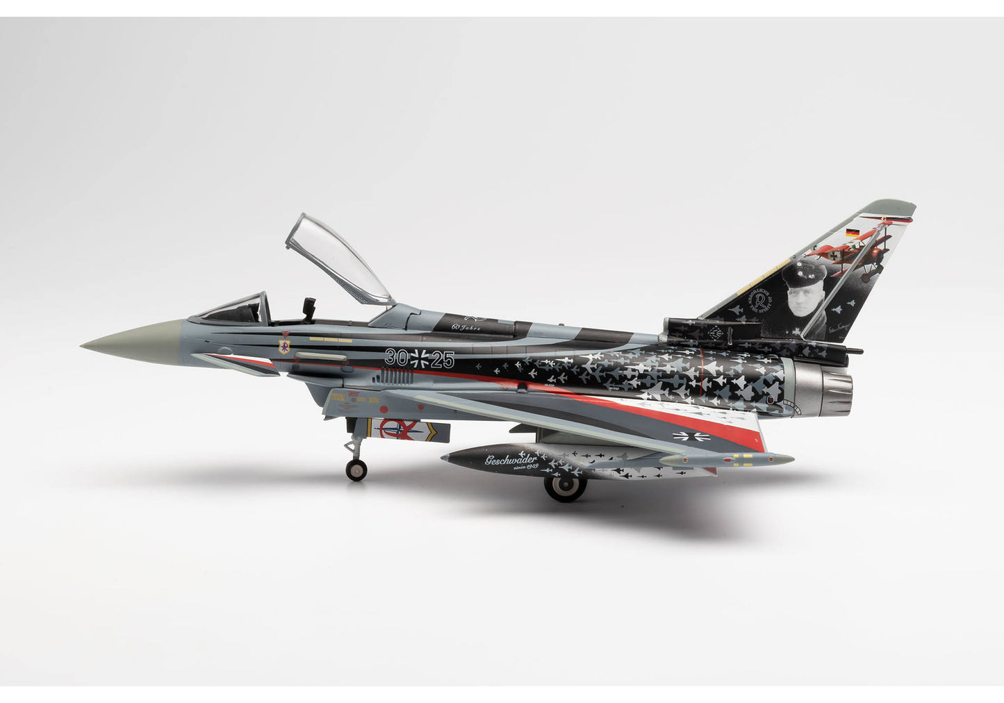 1/72 Luftwaffe Eurofighter Typhoon TaktLwG 71 60th Anniversary "The Spirit of Richthofen" Wittmundhafen Air Base 30+25