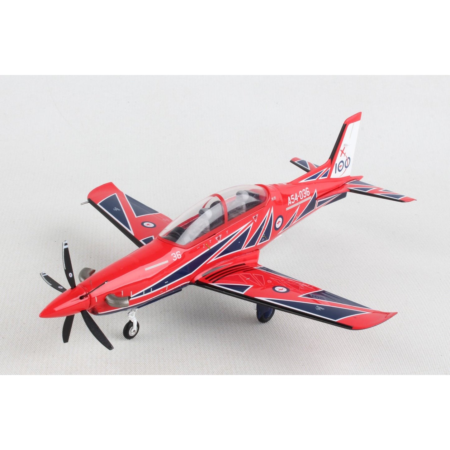 1/72 Royal Australian Air Force Pilatus PC-21 Roulettes Aerobatic Team "RAAF 100"A54-036