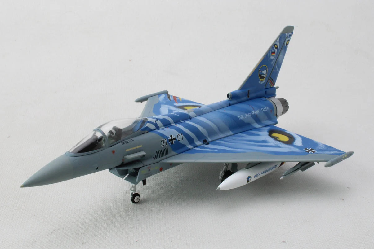 1/72 Luftwaffe Eurofighter Typhoon TaktLwG 74 "Bavarian Tigers" Nörvenich Air Base 60th Anniversary 31+01