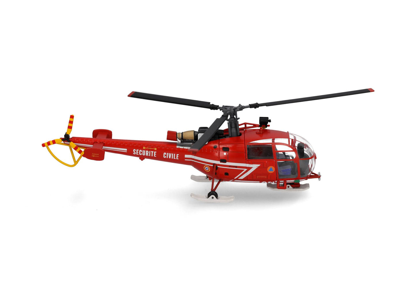 1/72 Sécurité Civile Sud Aviation SA 316 Alouette III GHSC Base Chamonix / Musée de l’Air et de l’Espace F-ZBAN