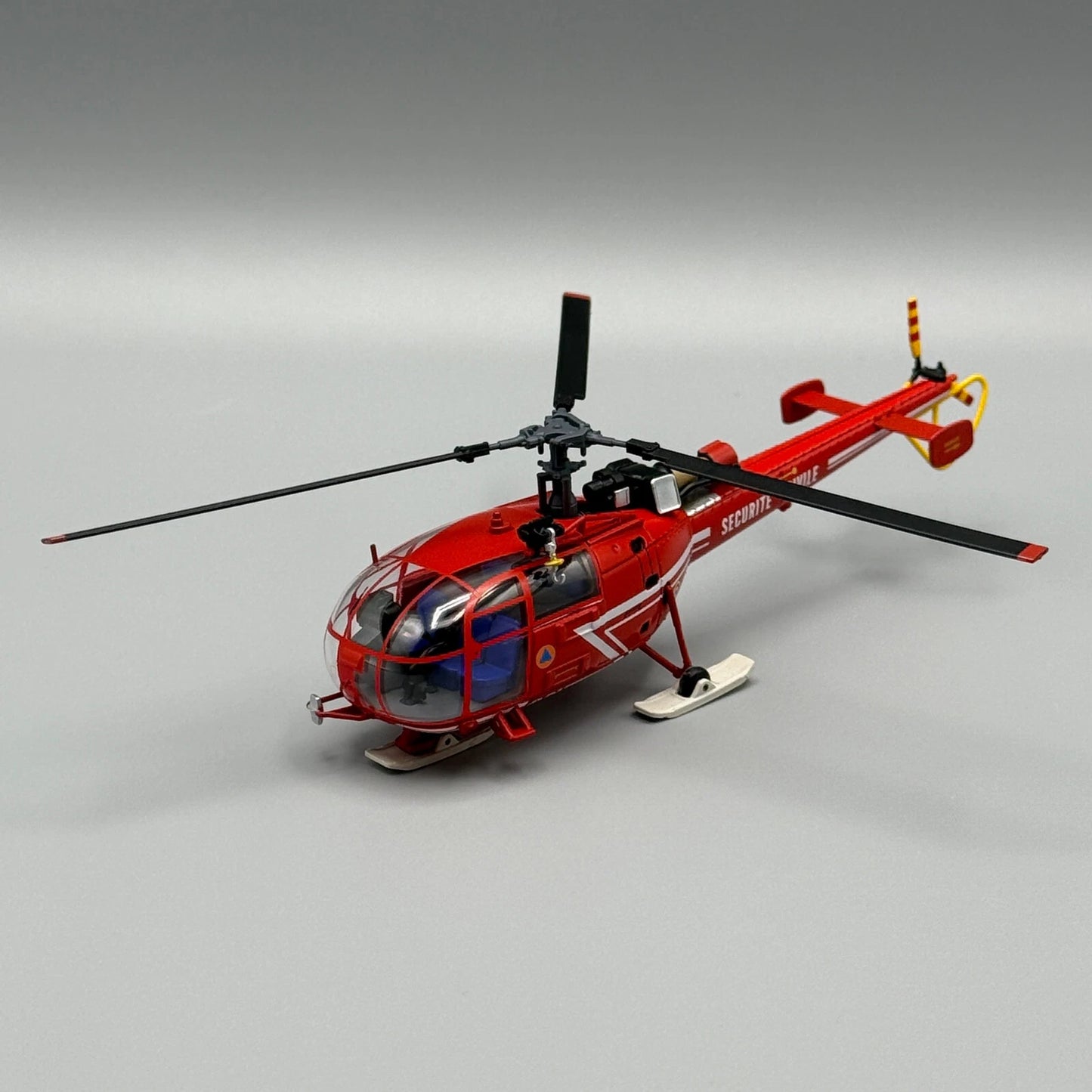 1/72 Sécurité Civile Sud Aviation SA 316 Alouette III GHSC Base Chamonix / Musée de l’Air et de l’Espace F-ZBAN