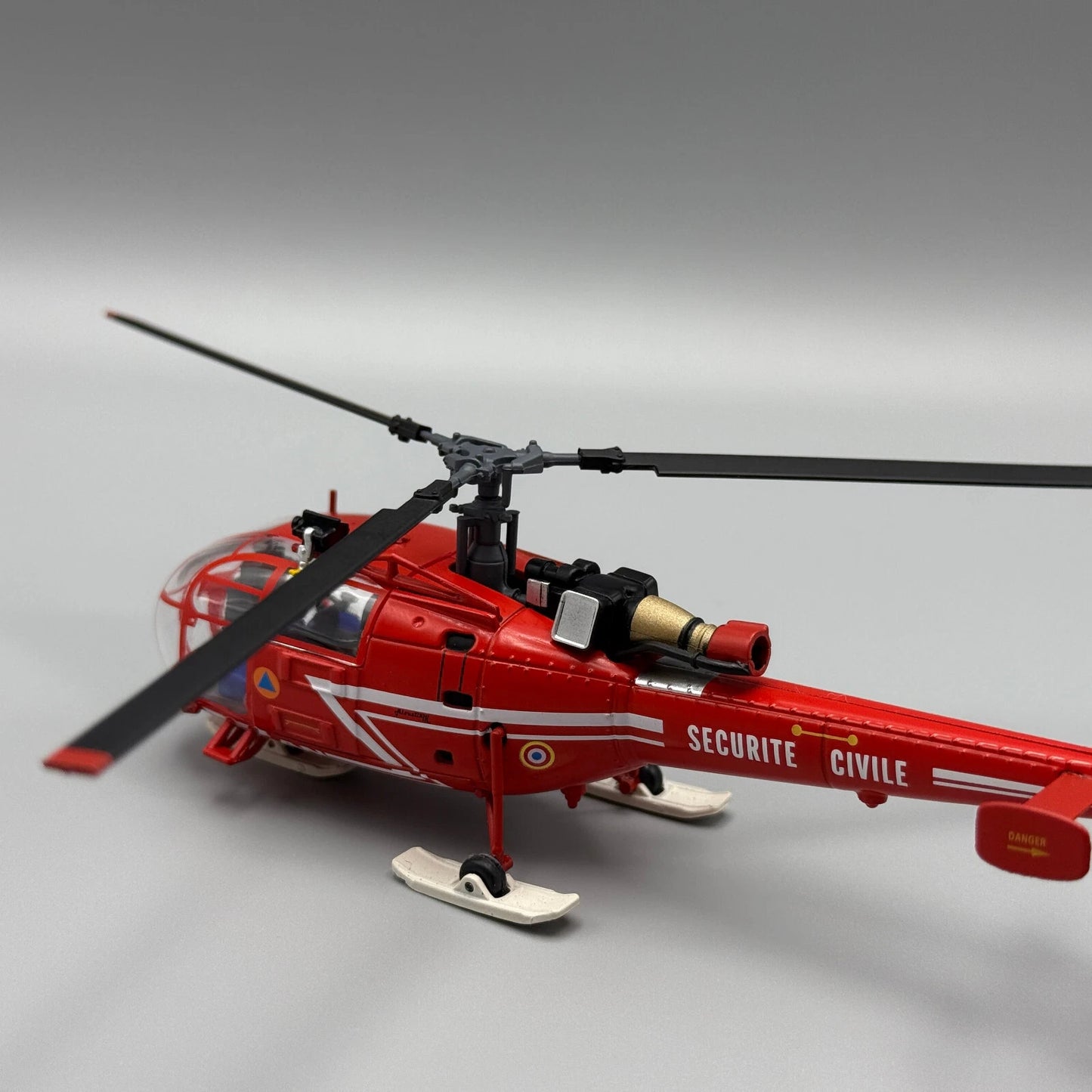 1/72 Sécurité Civile Sud Aviation SA 316 Alouette III GHSC Base Chamonix / Musée de l’Air et de l’Espace F-ZBAN