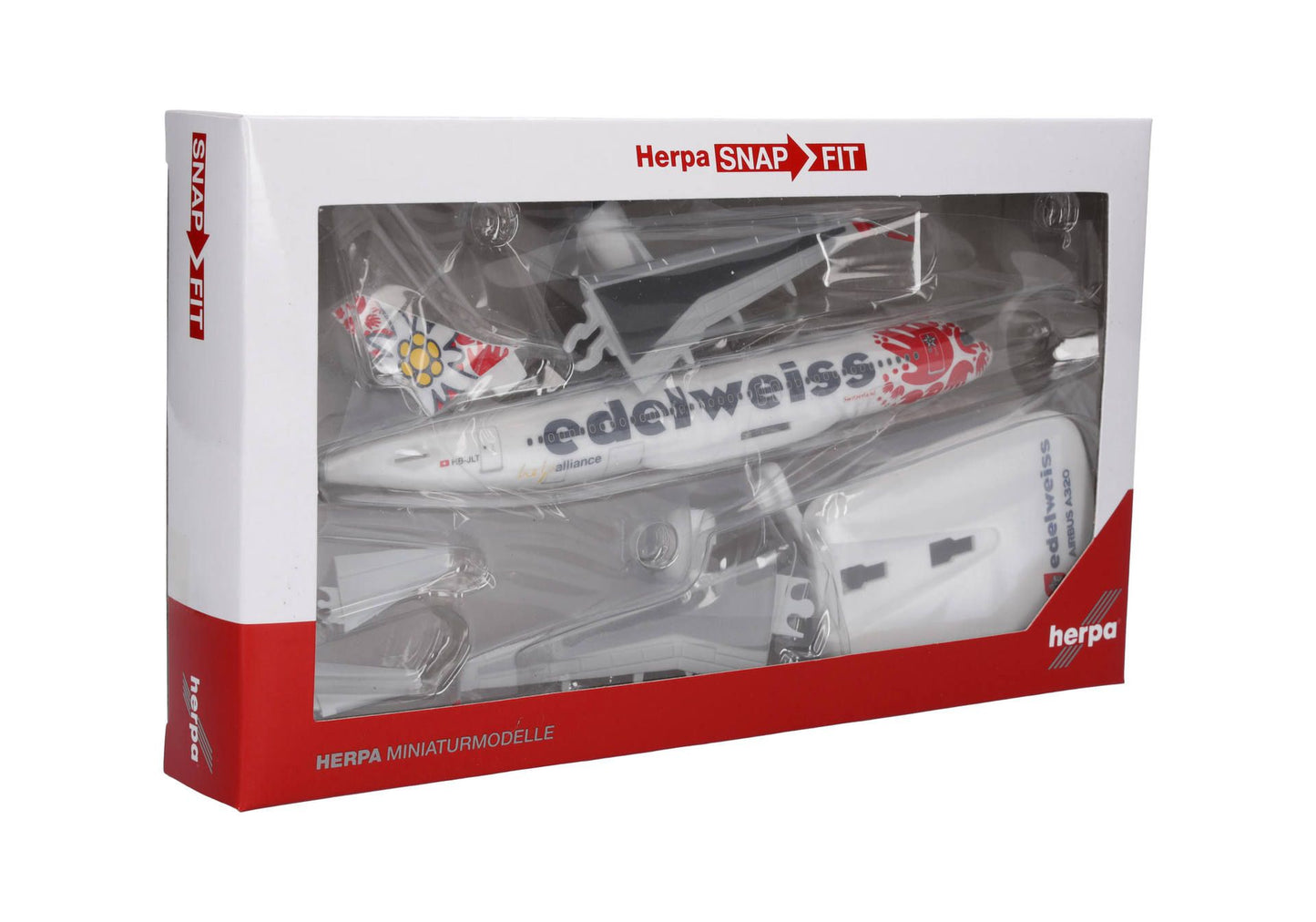 1/200 SNAP FIT Edelweiss Air Airbus A320 "Help Alliance" HB-JLT