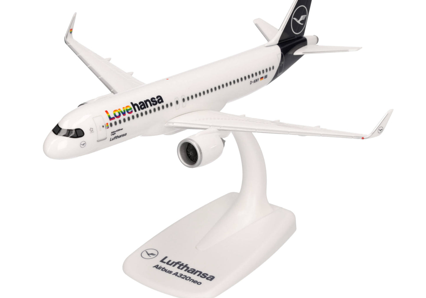 1/200 SNAP FIT Lufthansa Airbus A320neo "Lovehansa" D-AINY "Lingen"