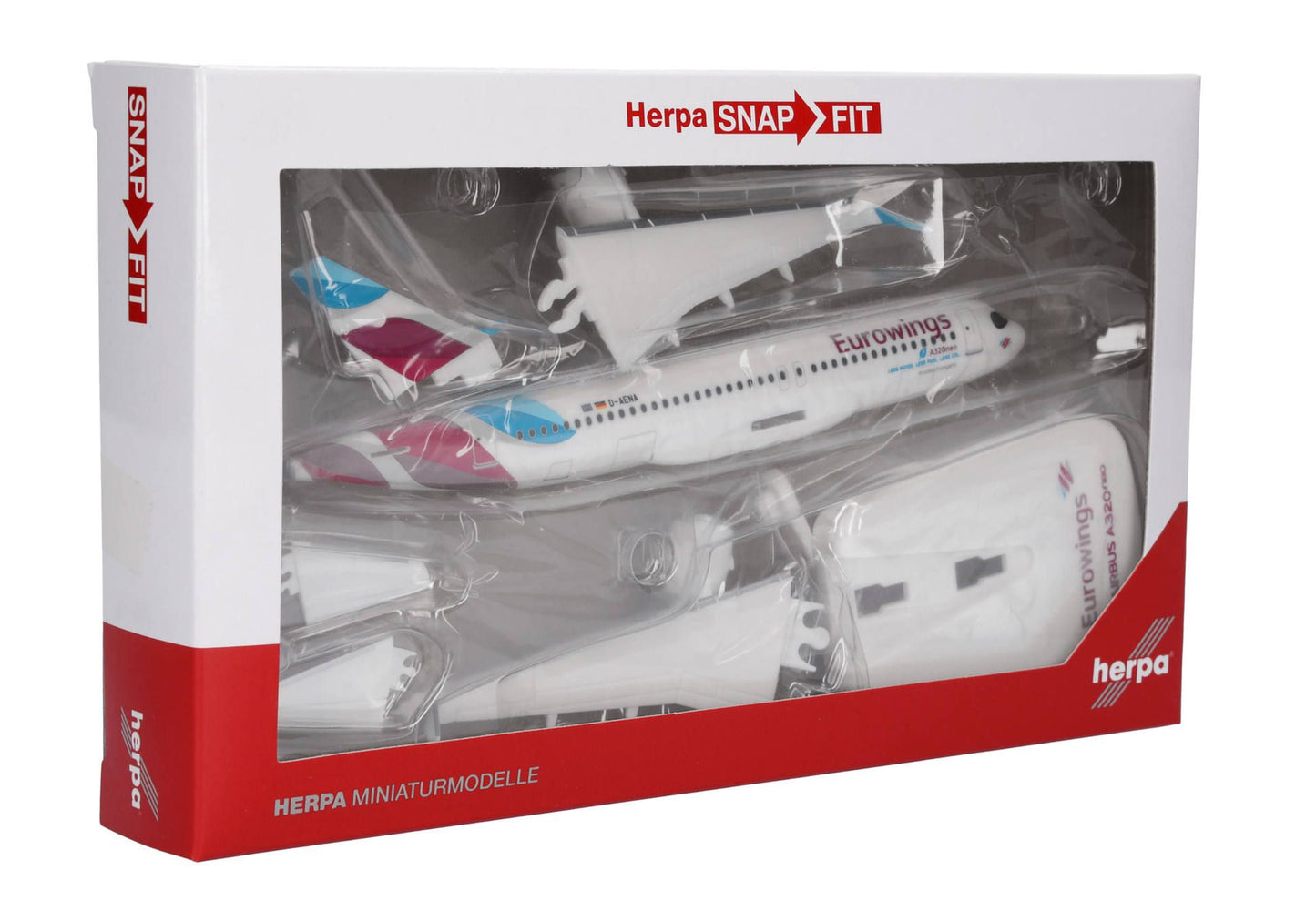1/200 SNAP FIT Eurowings Airbus A320neo D-AENA