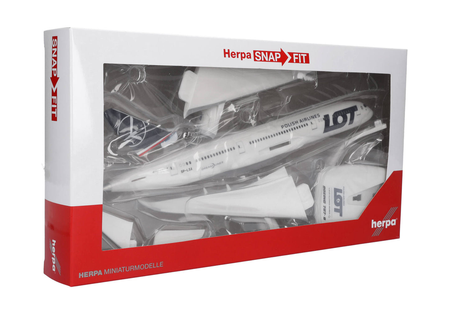 1/200 SNAP FIT LOT Polish Airlines Boeing 787-9 Dreamliner SP-LSA
