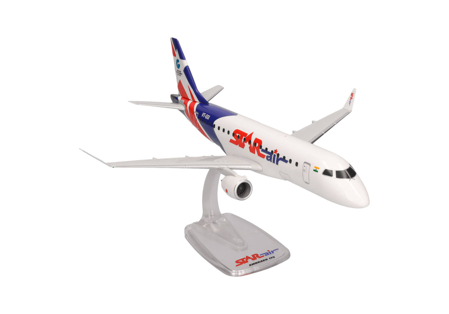 1/100 SNAP FIT Star Air Embraer E175 VT-GSL
