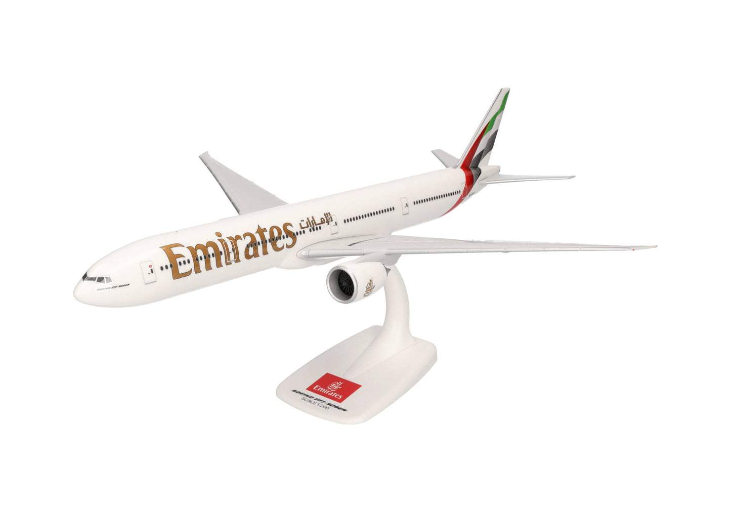 1/200 SNAP FIT Emirates Boeing 777-300ER New 2023 Colors A6-ENV