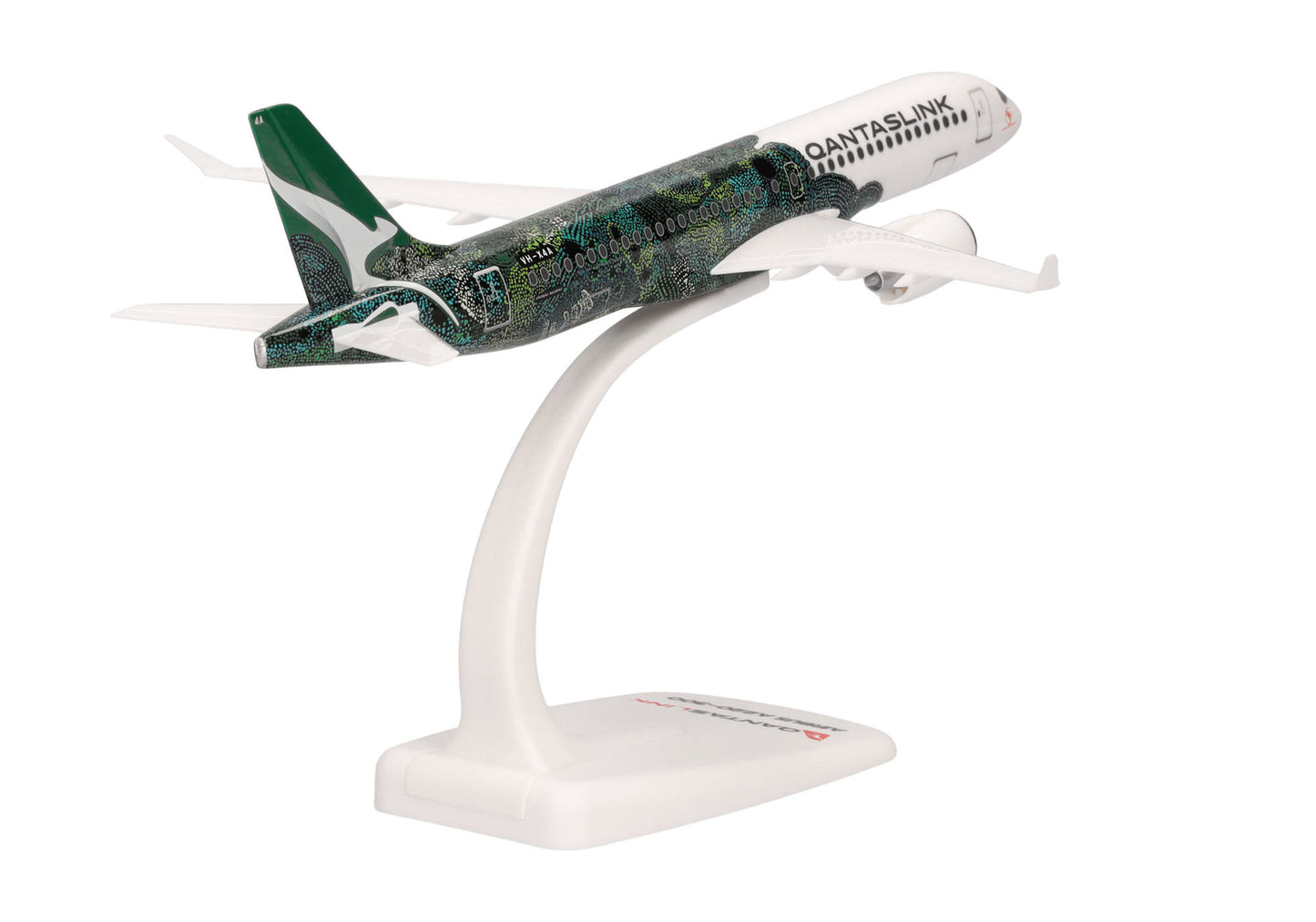 1/200 SNAP FIT QantasLink Airbus A220-300 Flying Art Series / Minyma Kutjara Tjukurpa VH-X4A