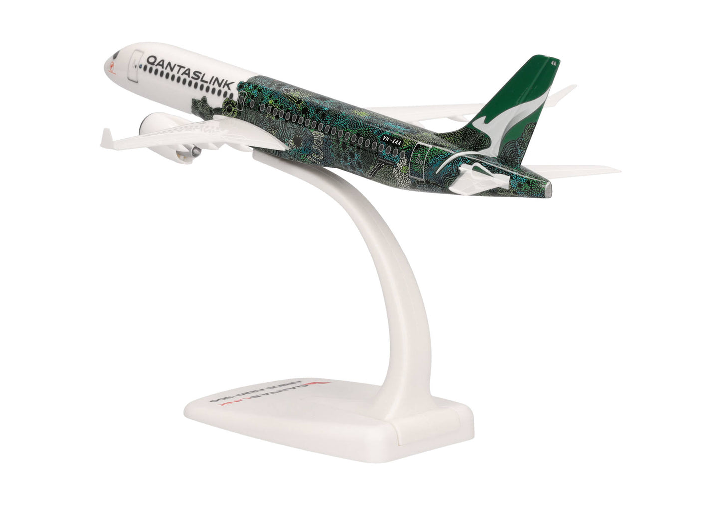 1/200 SNAP FIT QantasLink Airbus A220-300 Flying Art Series / Minyma Kutjara Tjukurpa VH-X4A