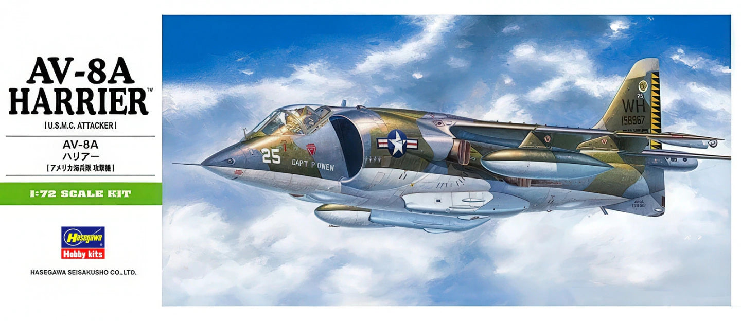 1/72 AV-8A HARRIER (U.S.M.C. Attacker)