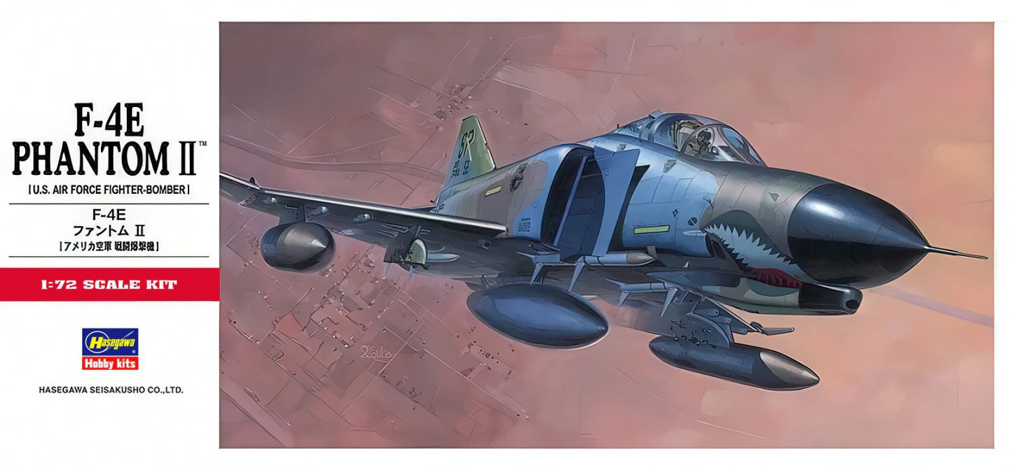 1/72 F-4E PHANTOM II (U.S. Air Force Fighter-Bomber)