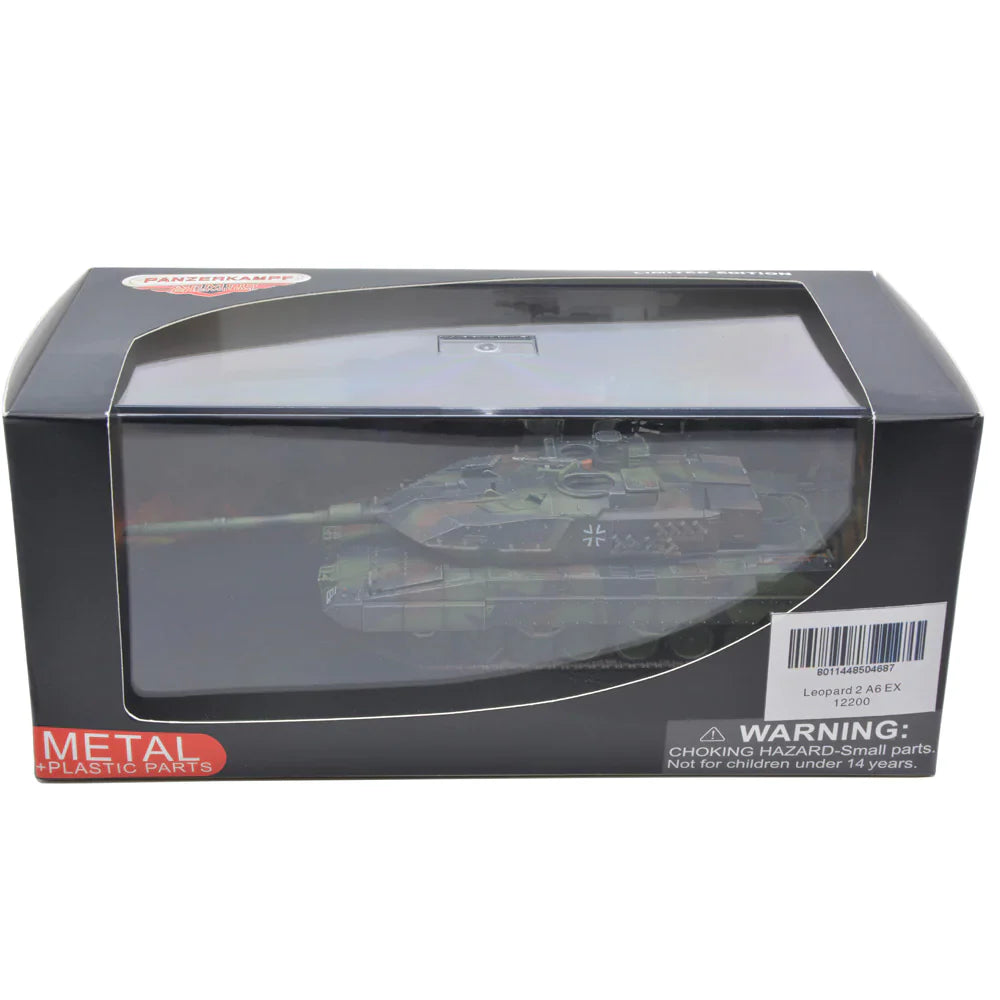 Panzerkampf 1/72 German Leopard 2A6EX Main Battle Tank Woodland Camouflage