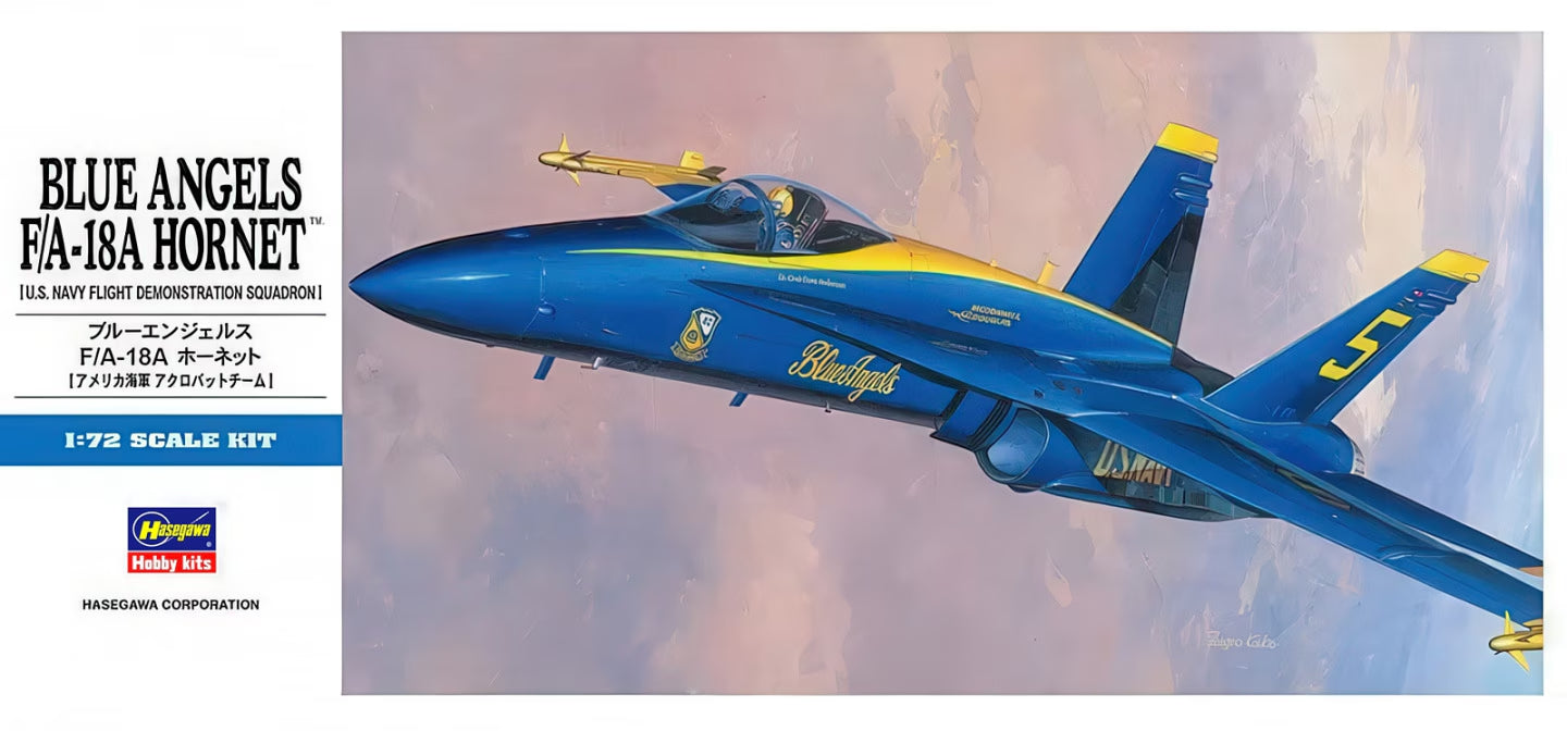 1/72 BLUE ANGELS F/A-18A HORNET (U.S. Navy Flight Demonstration Squadron)