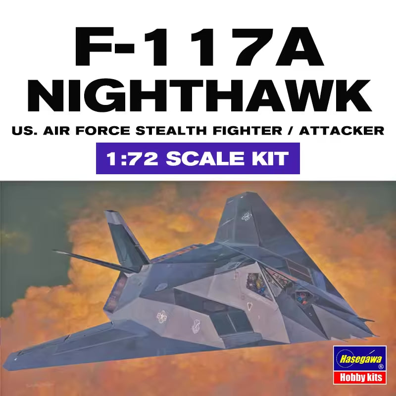 1/72 F-117A NIGHTHAWK (U.S Air Force Stealth Fighter/Attacker)