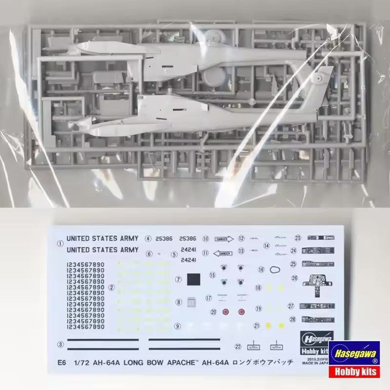 1/72 AH-64 APACHE LONGBOW (U.S. Army Attack Helicopter)