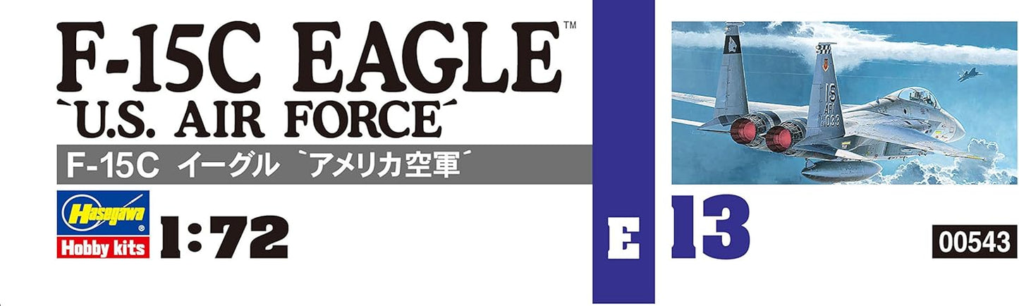 1/72 F-15C EAGLE U.S. AIR FORCE (U.S. Air Force Superiority Fighter)