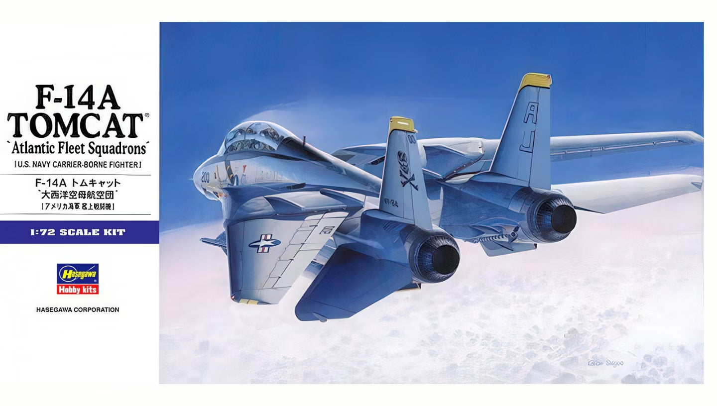 1/72 F-14A TOMCAT Atlantic Fleet Squadrons (U.S. Navy Carrier-Borne Fighter)