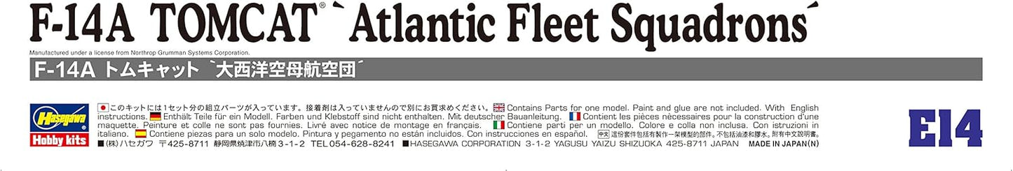 1/72 F-14A TOMCAT Atlantic Fleet Squadrons (U.S. Navy Carrier-Borne Fighter)