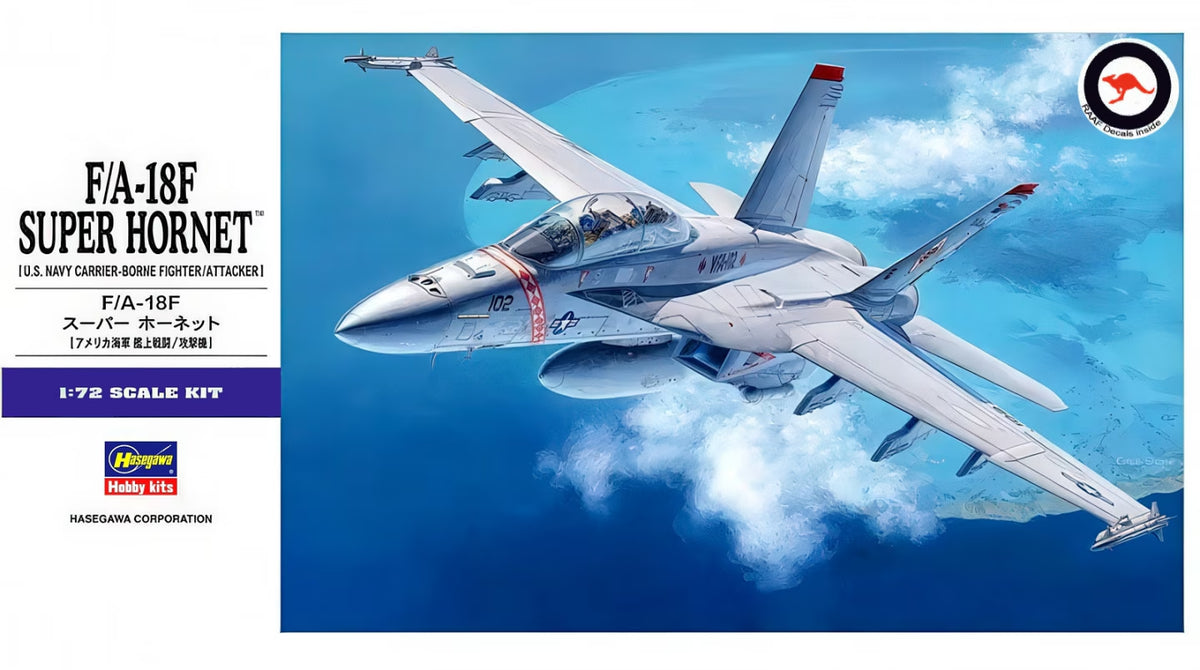 1/72 F/A-18F SUPER HORNET with RAAF Decals (U.S. Navy Carrier-Borne Fighter/Attacker)