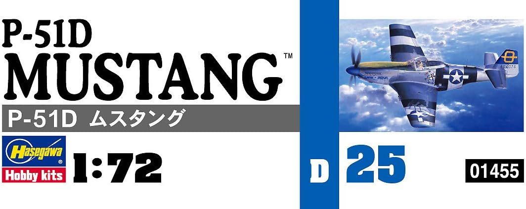 1/72 P-51D MUSTANG (U.S. Army Air Force Fighter)