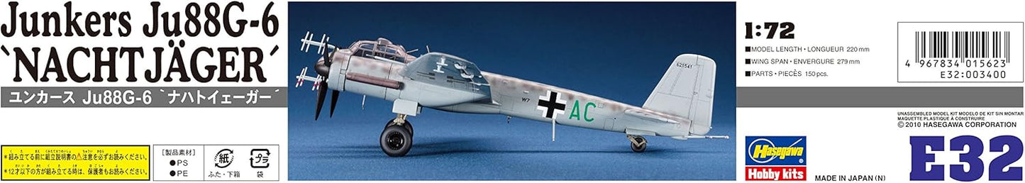 1/72 Junkers Ju88G-6 NACHTJÄGER (Luftwaffe Night Fighter)