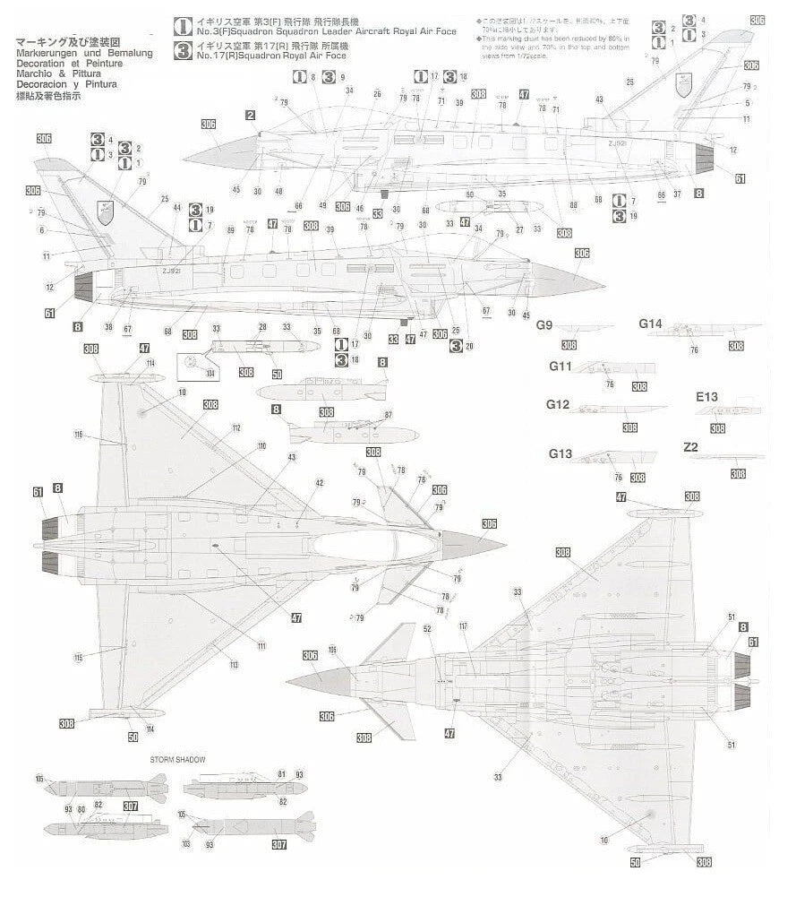 1/72 EUROFIGHTER TYPHOON Single Seater