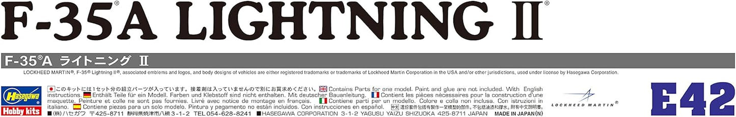 1/72 F-35A LIGHTNING II (U.S. Air Force Tactical Fighter)