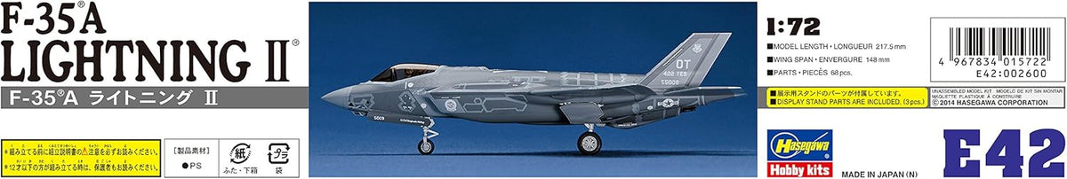 1/72 F-35A LIGHTNING II with RAAF Decals (U.S. Air Force Tactical Fighter)