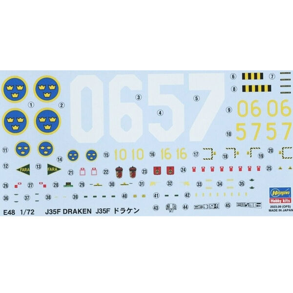 1/72 J35F DRAKEN