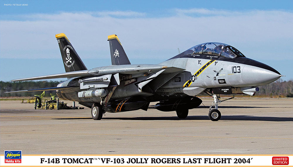 1/72 F-14B TOMCAT VF-103 JOLLY ROGERS LAST FLIGHT 2004