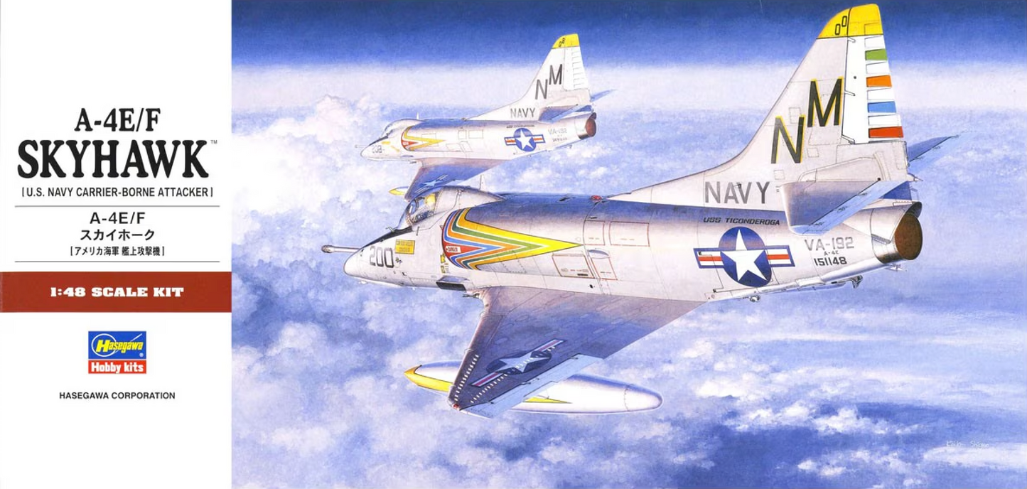 1/48 A-4E/F SKYHAWK (U.S. Navy Carrier-Borne Attacker)