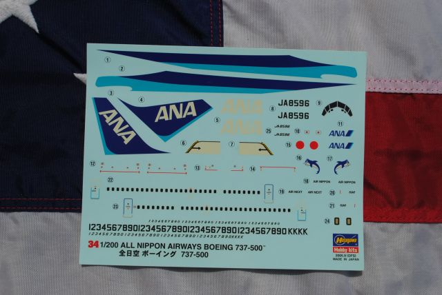 1/20 ANA BOEING 737-500