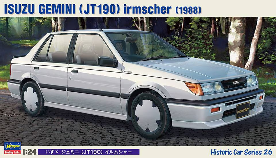1/24 ISUZU GEMINI (JT190) irmscher 1988