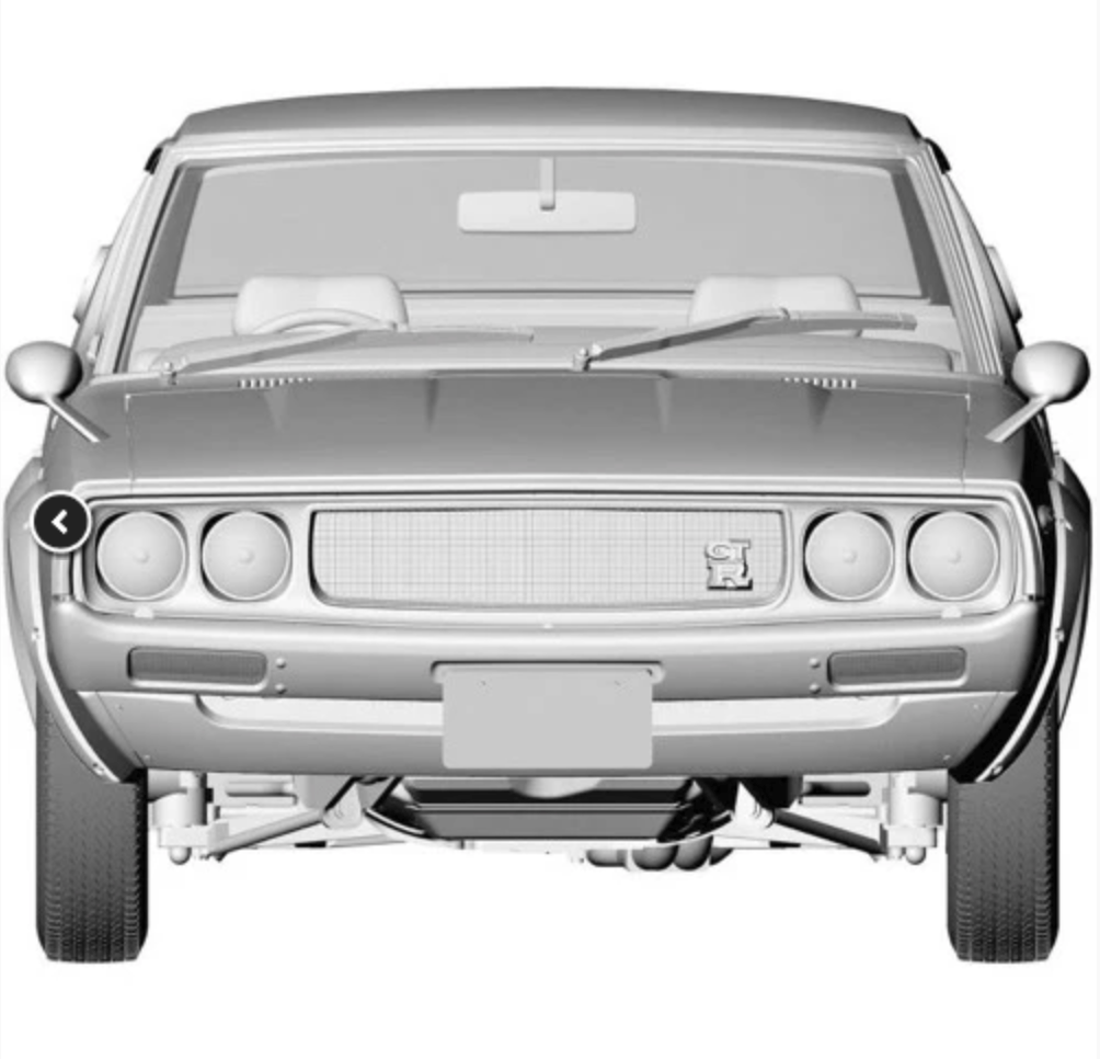 1/24 NISSAN SKYLINE 2000GT-R (KPGC110)