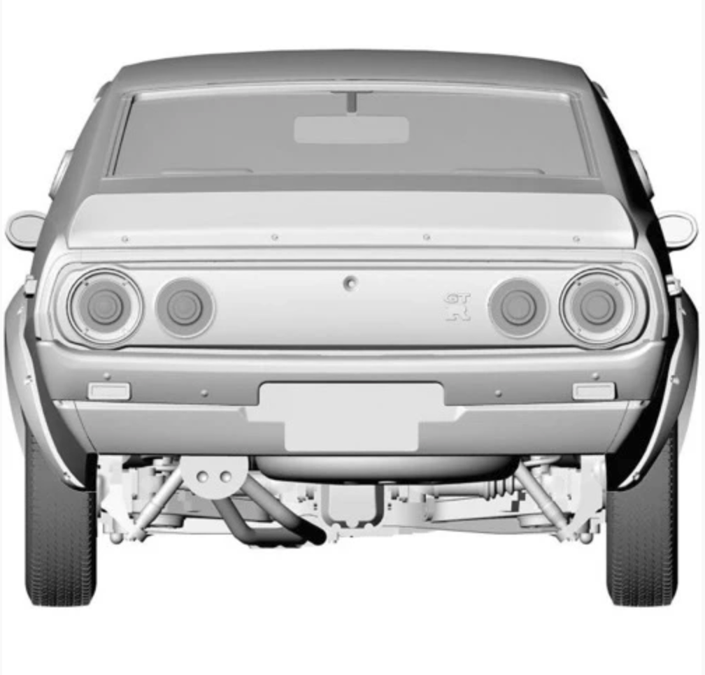 1/24 NISSAN SKYLINE 2000GT-R (KPGC110)