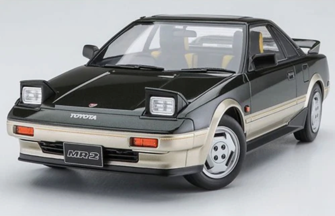1/24 TOYOTA MR2 (AW11) EARLY VERSION G-Limited (Moon Roof) 1984