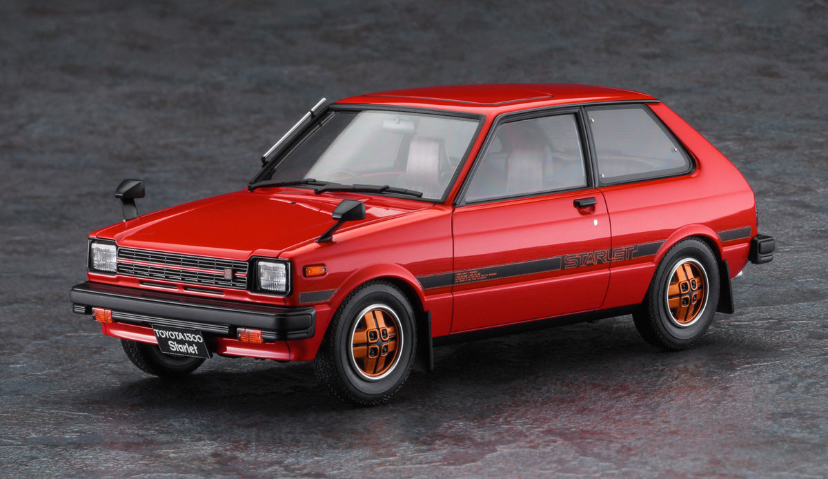 1/24 TOYOTA STARLET KP61 S 3Door MIDDLE VERSION 1980