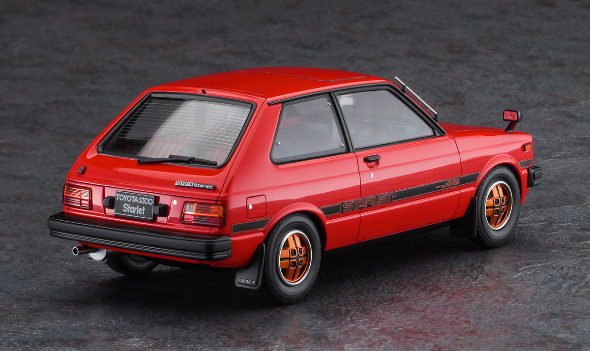 1/24 TOYOTA STARLET KP61 S 3Door MIDDLE VERSION 1980