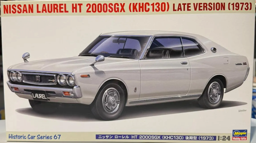 1/24 NISSAN LAUREL HT 2000SGX (Khc130) LATE VERSION 1973