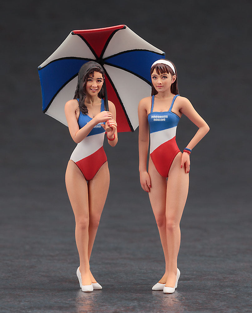 1/24 90's PADDOCK GIRLS FIGURE 2Kits