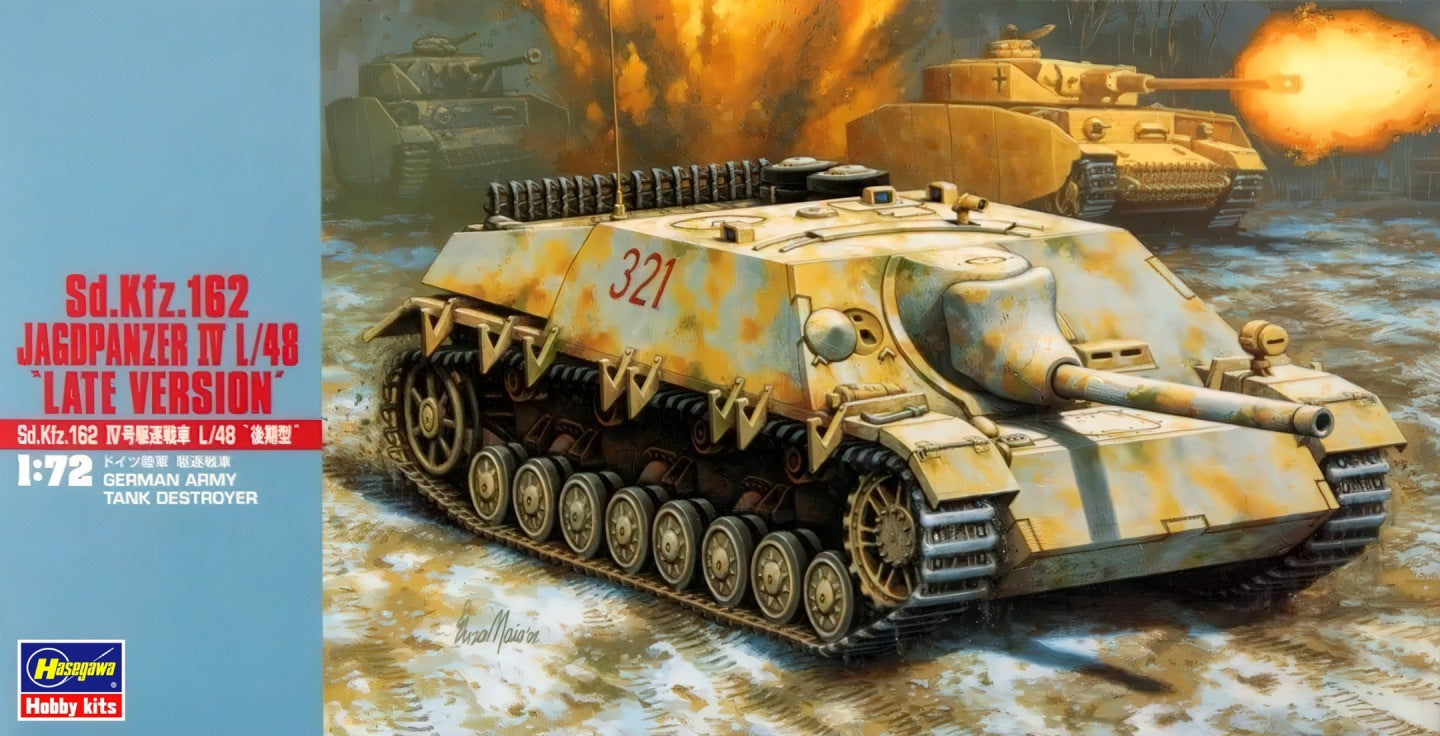 1/72 Sd.Kfz.162 JAGDPANZER IV L/48 LATE VERSION GERMAN ARMY TANK DESTROYER