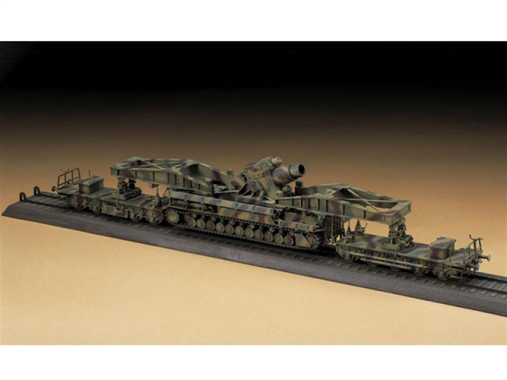 1/72 60cm MÖRSER KARL 040 PRODUCTION TYPE w/RAILWAY CARRIER