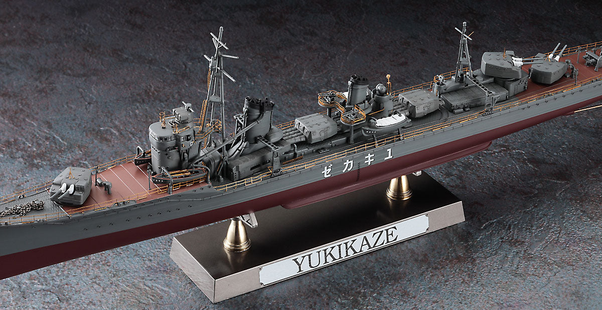 1/350 IJN DESTROYER TYPE KOH YUKIKAZE COMPLETION 1940 DETAIL UP VERSION