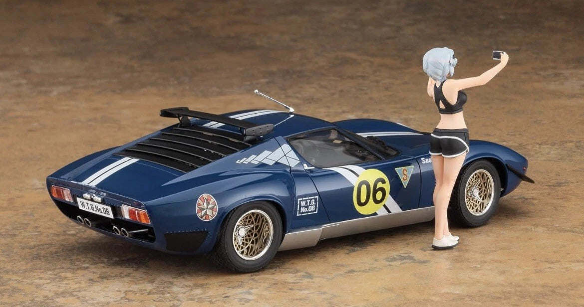 1/24 Wild Egg Girls LAMBORGHINI JOTA SVR "Sasha Ilyushina" w/FIGURE
